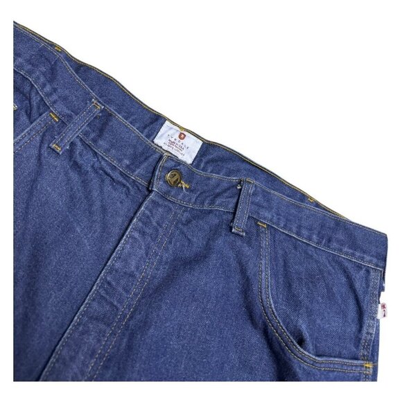 TYNDALE FR Flame Resistant Blue Work Denim Pants Jeans Mens 42x28 - Picture 3 of 7